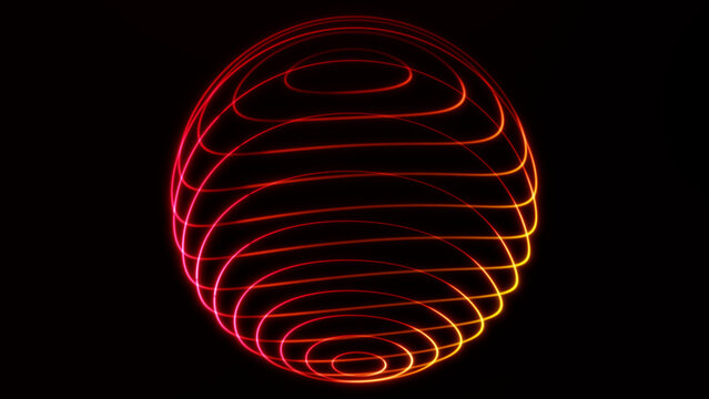 Red energetic music visualizer background with glowing wave motion and dark club atmosphere, designed for phonk, techno, DJ visuals, events and dynamic 4K video screens.