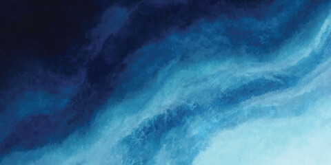 Abstract Dark and Light Blue Watercolor Painted Texture Background © Picture Paradise