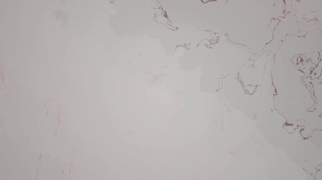 Subtle pink lines swirl across a soft gray background in a continuous and seamless looping animation.
