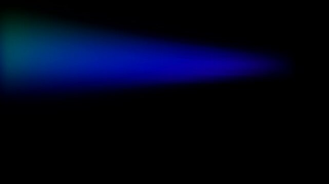 A soft blue spectral light streak glows horizontally across a deep black background. Concept technology branding, digital advertising, banners, websites and presentations.