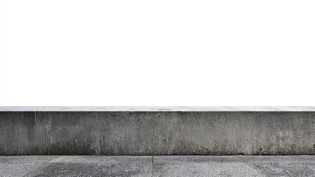 Rooftop parapet wall modern building