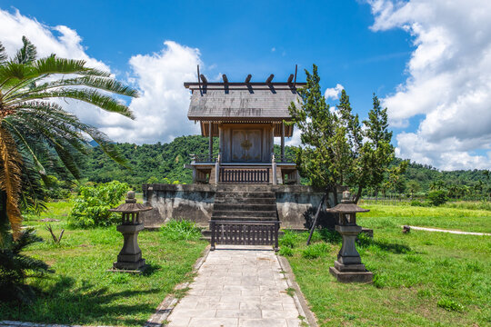 Luye Shinto Shrine located in Luye township, Taitung County, Taiwan