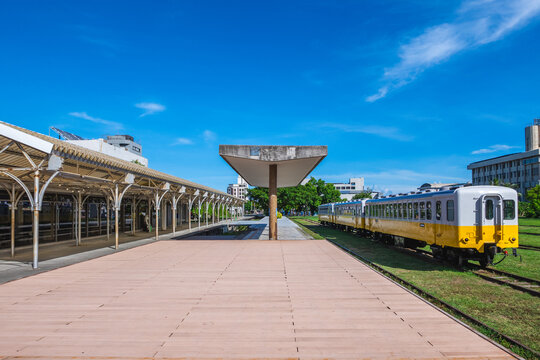 Scenery of Taitung Railway Art Village located in Taitung city, Taiwan