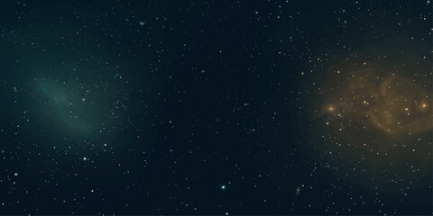 A breathtaking vista of the cosmos, showcasing swirling nebulae and distant stars, evokes a sense of wonder and infinite possibility. © MAHIN