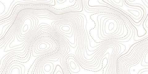 The concept of a conditional geography scheme and the terrain path. Wide size. Map on land vector terrain Illustration.cartography design element. Vector illustratio  © NAZMA