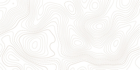 The concept of a conditional geography scheme and the terrain path. Wide size. Map on land vector terrain Illustration.cartography design element. Vector illustratio  © NAZMA