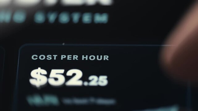 GPU Hourly Cost Analytics Card