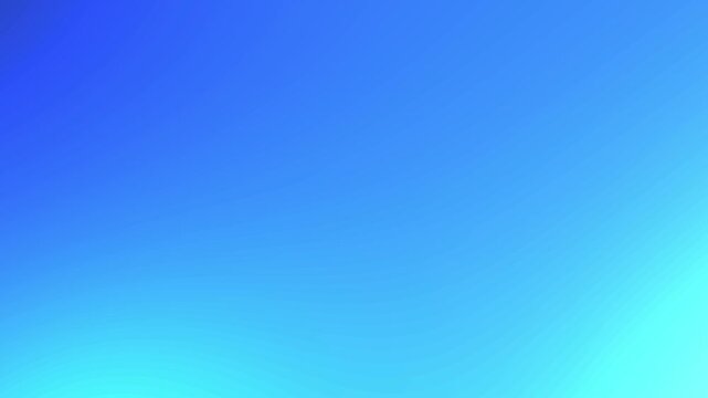 Blue abstract gradient background with soft cyan light loop animation