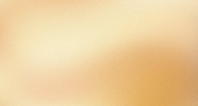 Abstract luxury champagne background with glowing soft ivory light beam diagonal gradient and vintage grainy satin noise texture