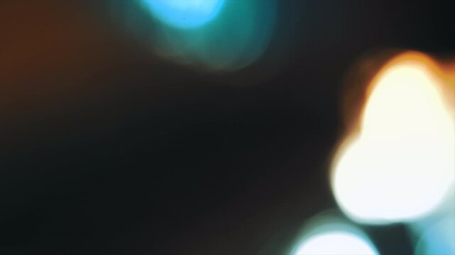 Abstract Cinematic Light Leaks and Bokeh Transitions.