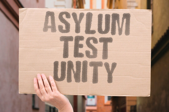 "Asylum Test Unity" Frame common procedure as a political challenge. ASYLUM. COORDINATION. EUROPE. SOLIDARITY. LAW.