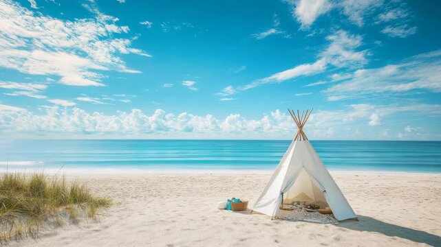Luxury Beach Camping