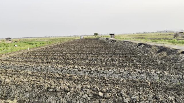 Agricultural Land Preparation for the Planting Season