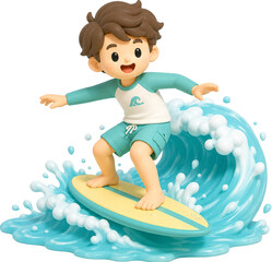 surfing the wave