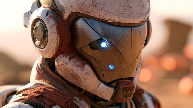 robot on Mars