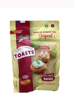Sachets de petits toasts l&eacute;ger de les craquelins de St Malo