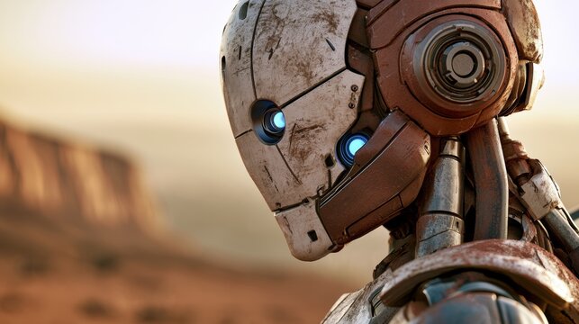 robot on Mars