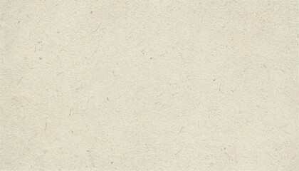 Obraz premium Close up of a light beige textured paper sheet with visible dark fibers scattered across the surface creating an organic and natural appearance