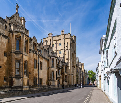 Views around the Historic university city of Oxford, England