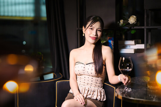 food and Drink, wine red and for a friendly, in a bar or a restaurant 