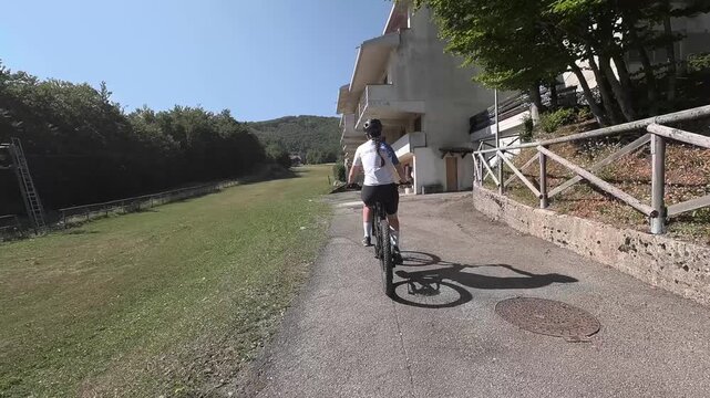 Giro in montagna con MTB