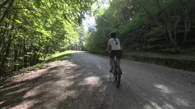Giro in montagna con MTB