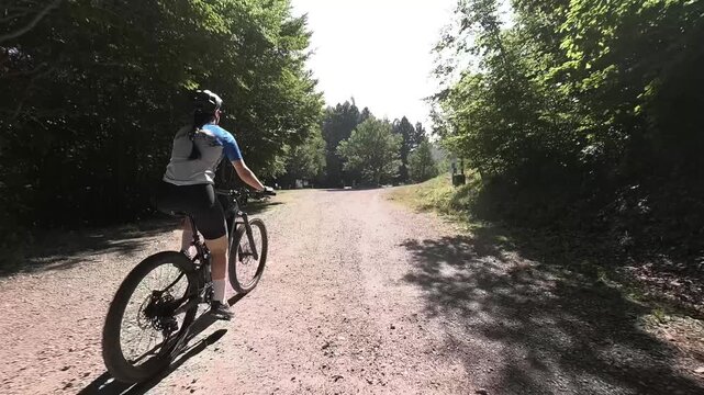 Giro in montagna con MTB