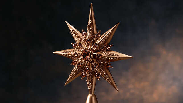 Decorative Star Tree Topper for Holiday Celebrations