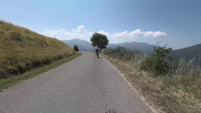 Giro in montagna con MTB