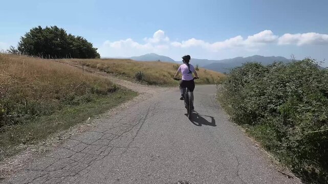 Giro in montagna con MTB