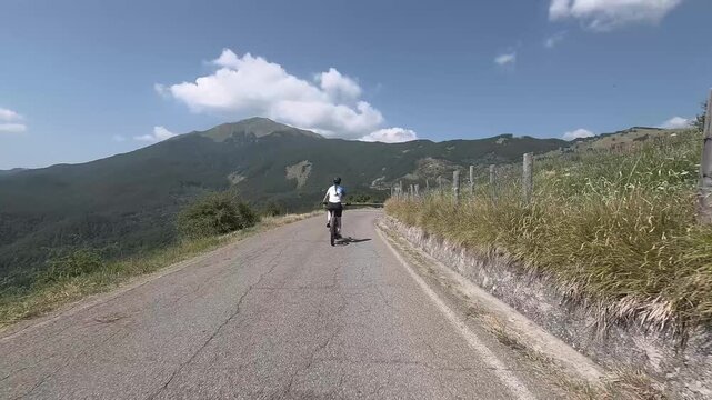 Giro in montagna con MTB