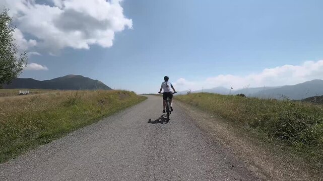 Giro in montagna con MTB
