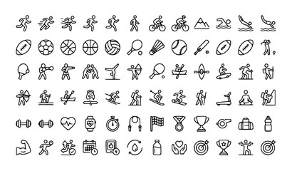 Fototapeta premium Premium Continuous One Line AI Technology Icons Vector Collection Editable Stroke