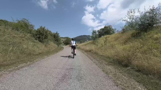 Giro in montagna con MTB