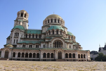 Obraz premium Alexander Nevsky Cathedral in Sofia, Bulgaria