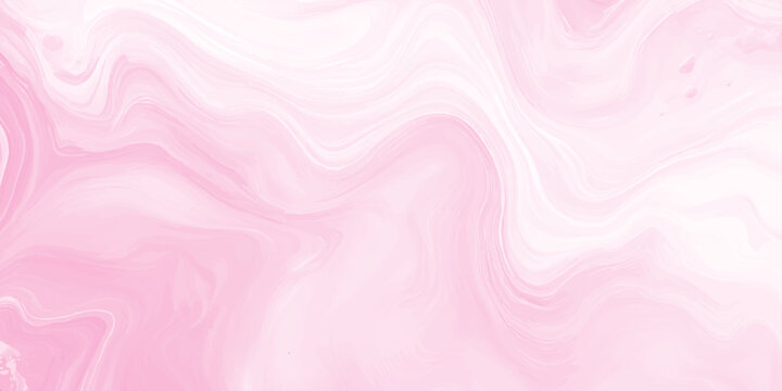 Soft pink liquid marble background texture with fluid acrylic art swirl pattern romantic pastel rose quartz stone surface