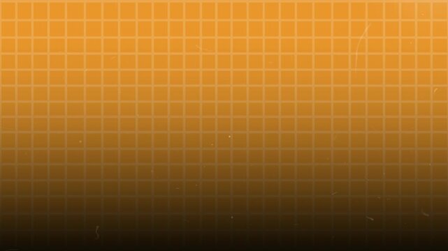 Abstract Orange Grid Background Animation Loop | Futuristic Digital Technology Motion Background 4K