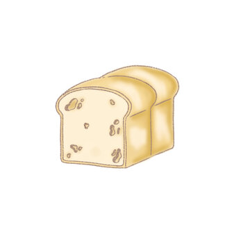Slice of White Bread
Minimal hand drawn illustration of a soft white bread loaf slice isolated on transparent background. Ideal for bakery branding, menu design, recipe books, food packaging, educatio