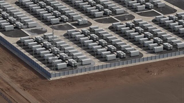 Integrated solar power and energy storage station