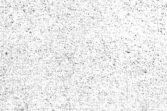 Fine scattered black dots create a subtle grainy printed overlay.