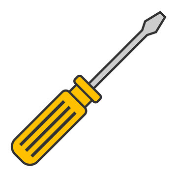 yellow screwdriver icon