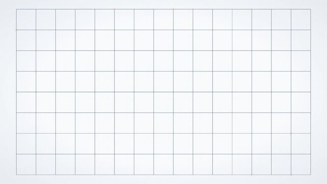 Large Blue Grid Blueprint with Orange Pins on White Background