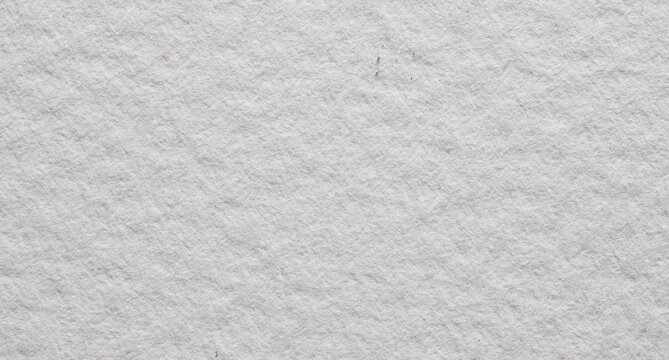 White Watercolor Paper Texture Close Up Background