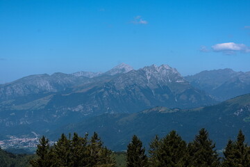 Fototapeta premium mountain landscape with clouds