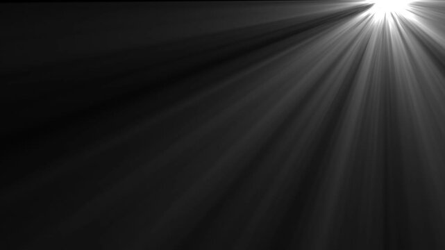 Set of 3 Soft Perspective Sun Light Rays Overlays. right ready clips for placement over existing footage to add volumetric light 