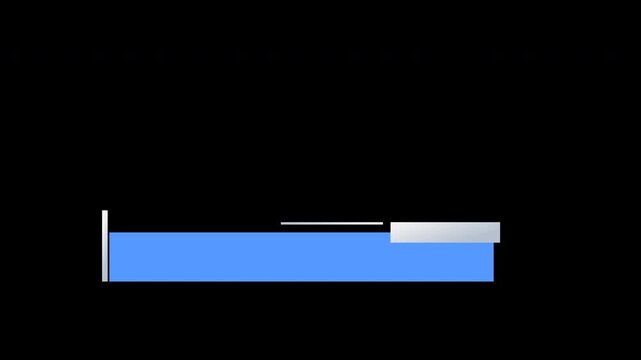 Lower thirds blue rectangular banner graphics for overlay designs on screens. Perfect for video editing, presentations, interviews, and social media.