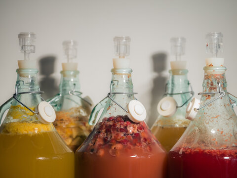 Home production of fermented drinks 