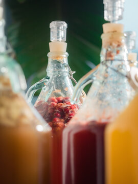 DIY drinks making process