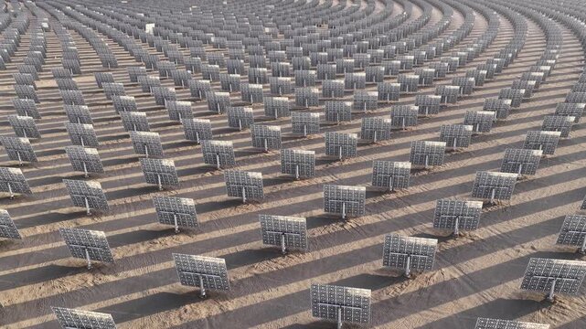 Reflecting the Sun: A Close-Up View of a Tower CSP Plant