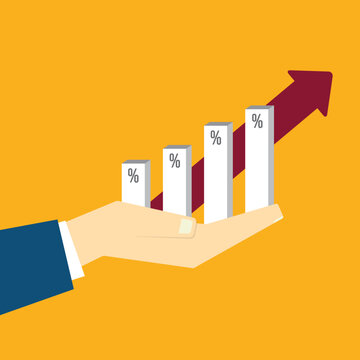 Business Analytics Dashboard Showing Financial Growth and Profit Increase
